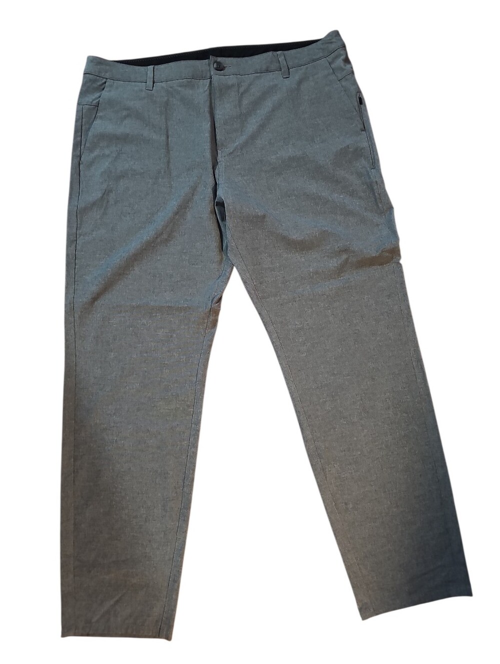 Vuori Men's Aim Pants Gray Performance Chino Size 38
